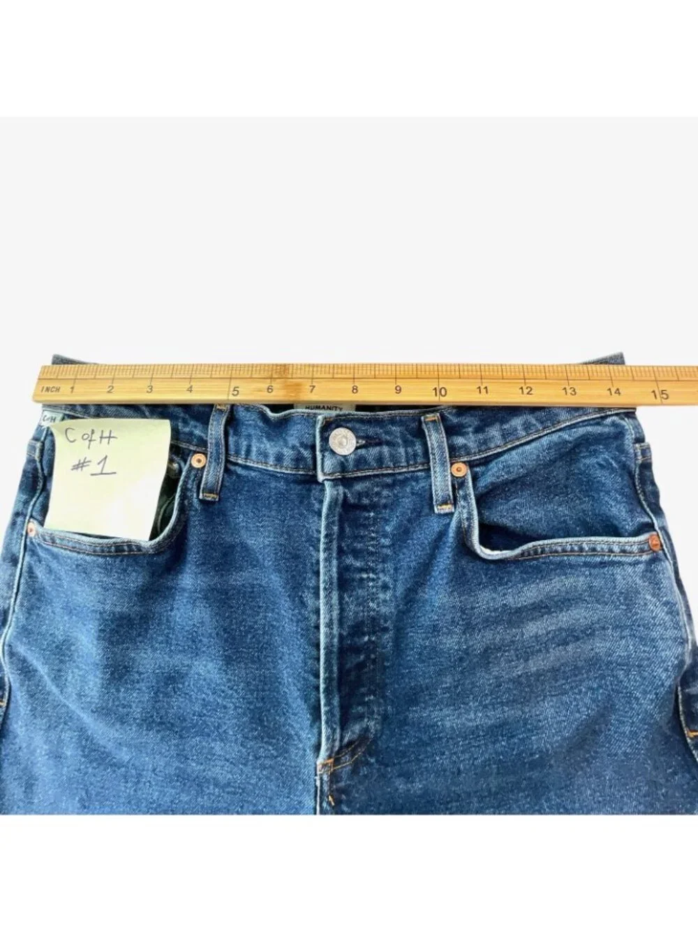 Citizens Of Humanity Jolene Jeans Womens 28 Blue High Rise Straight Denim